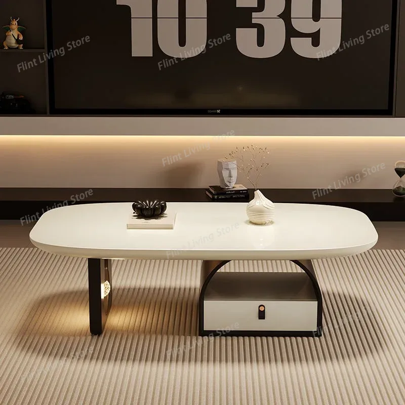 Unique Table Accessories - モダンホテルユニークなコーヒーテーブルクールなセンターコーナーイタリアンサイドテーブルミニマリストデザインルームホームリビングルームアクセサリー