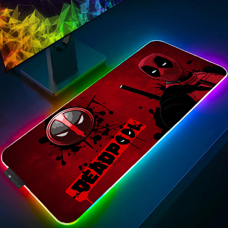 Tablet With All Accessories - LED マウスパッドゲーミングバックライトロックエッジアニメアクセサリー RGB マウスパッドゲーマー PC コンプリートコンピュータ