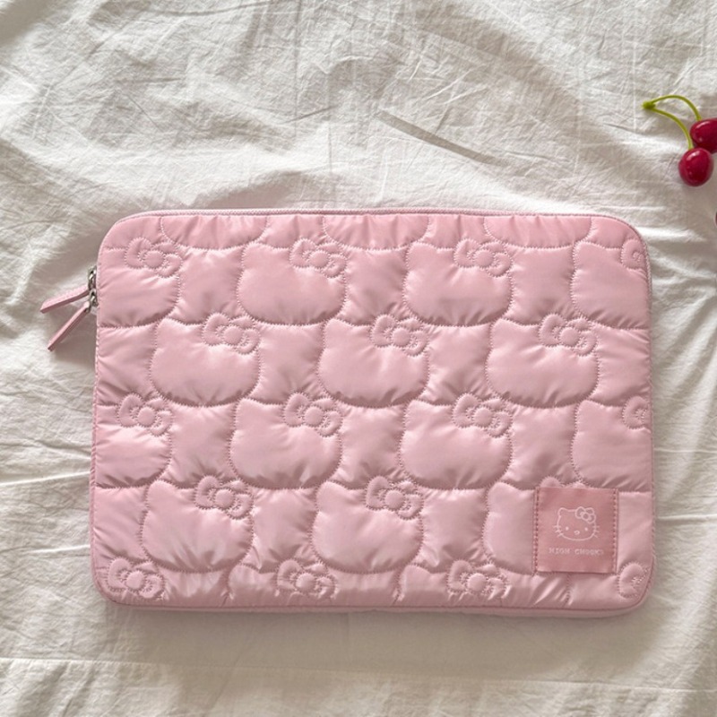 Tablet Accessories Set - 13インチ ハローキティ タブレット収納バッグ アニメ 女性用アクセサリー ノートパソコン
