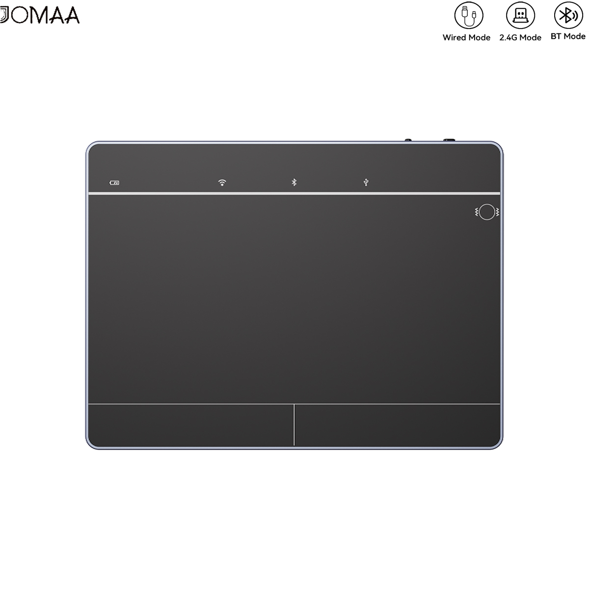 Windows Tablet Accessories - JOMAA 充電式 Bluetooth タッチパッド USB ワイヤレス/有線トラックパッド