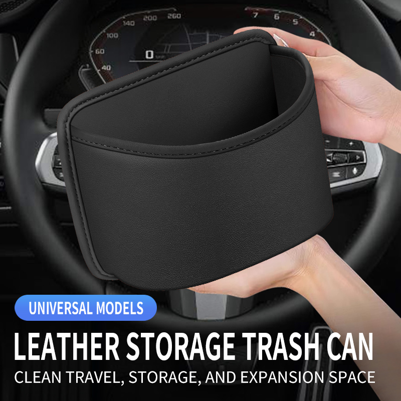Tablet Car Accessories - 車のドアカップホルダー レザー製 車載ドリンクホルダー 収納ボックス 車後部座席カップホルダー 車内アクセサリー用オーガナイザー