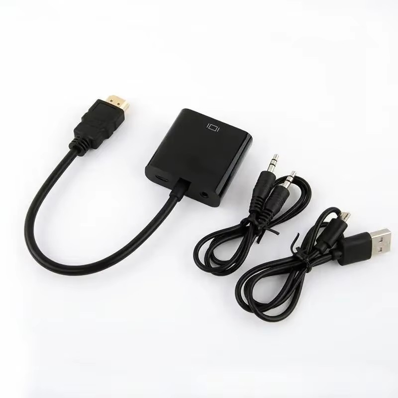 Hdmi Adapter Tablet - 1-4セット HD 1080P HDMI - VGAケーブルコンバーター（電源付き）HDMIオス