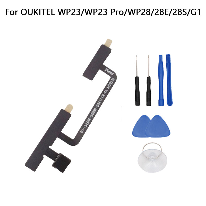 Oukitel Tablet Accessories - パワーボリュームボタンサイドケーブル,oukitel,wp23,wp23 pro,wp28,wp28s,g1,新品用のオリジナルfpcアクセサリー