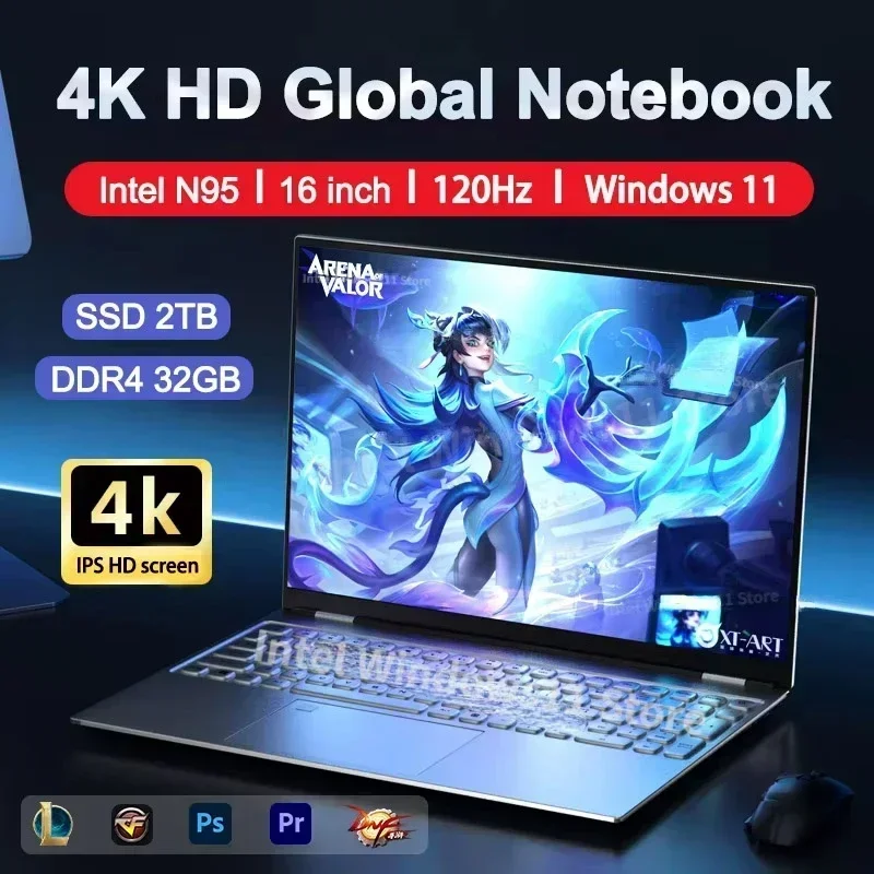 Windows Tablet Accessories - 新型ノートパソコン Intel N95 4K HD 120HZディスプレイ