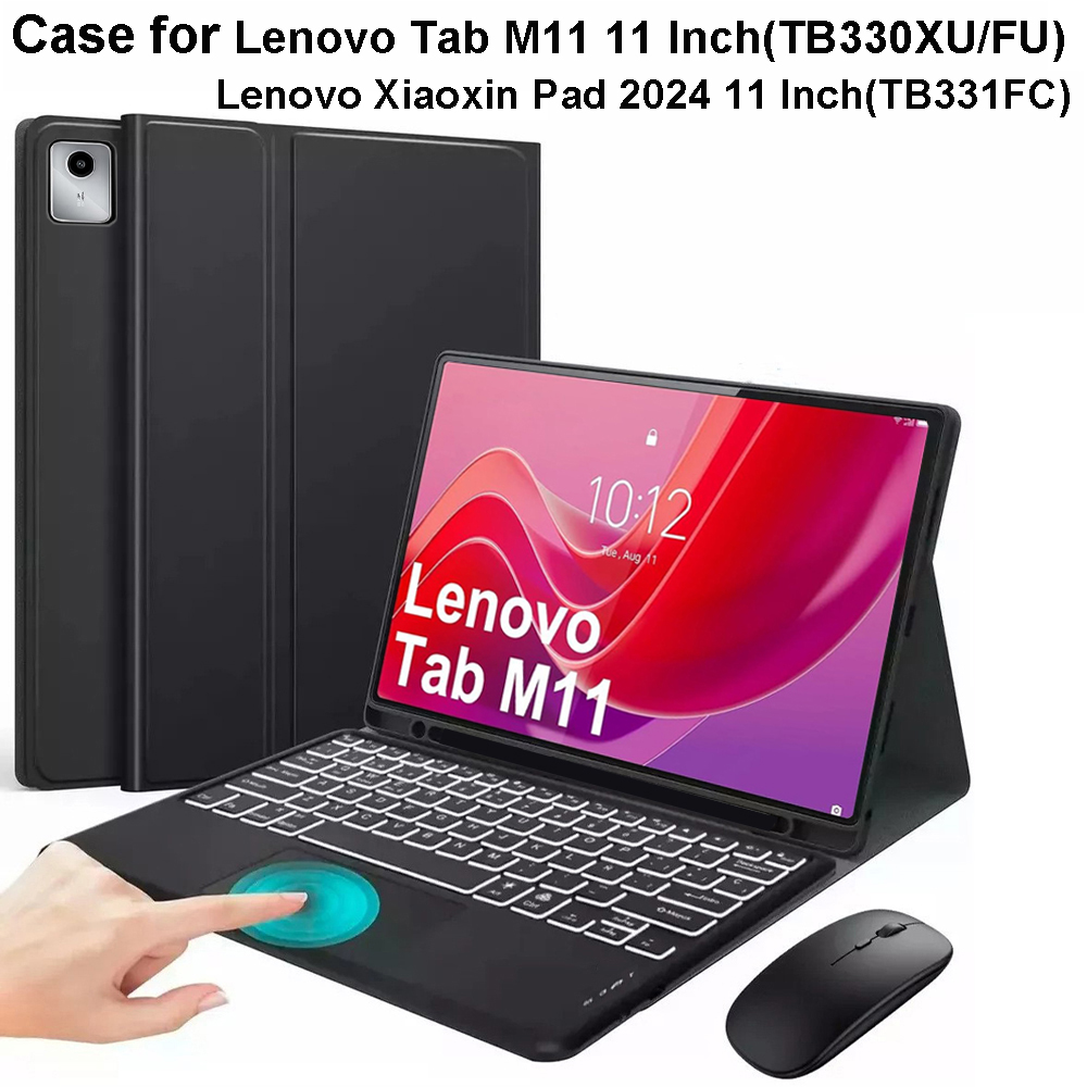 Lenovo Tablet With Accessories - Lenovo Xiaoxin Pad 2024 11インチ TB331FC用ケース、Lenovo