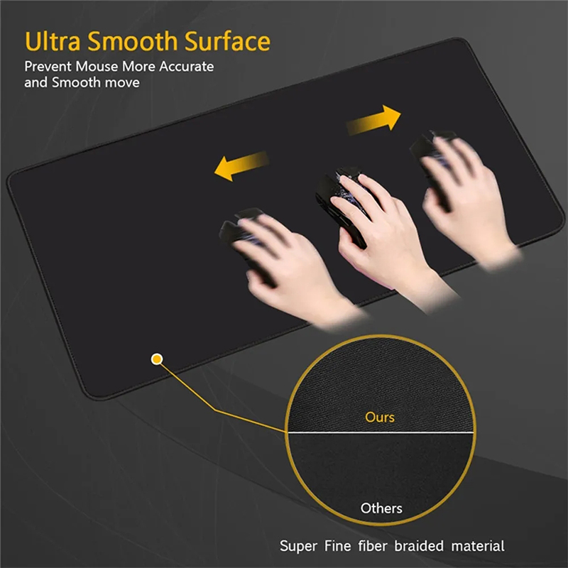 RGB LEDマウスパッド オフィスデスクマット ワンピース - Tablet Pc Accessories のレビューと価格