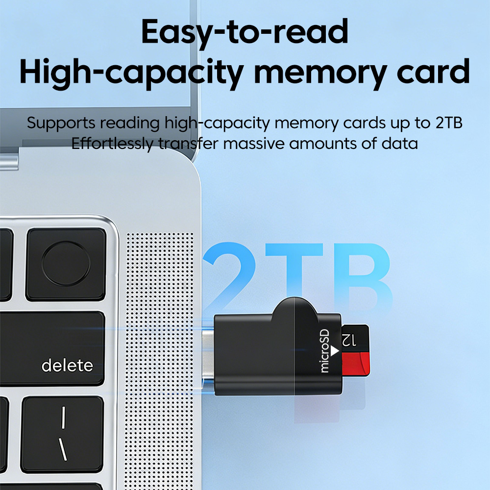 USB C3.0リーダーアダプター Type-C - TFカ - Tablet Reading Accessories のレビューと価格