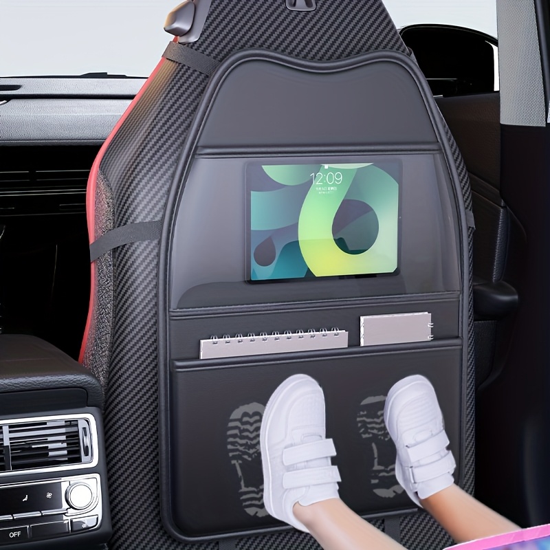 新型車用シート保護カバー 車用シートキックプルーフパッド ポ - Tablet Accessories Bag のレビューと価格
