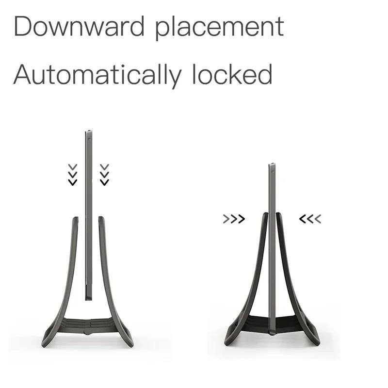 垂直ラップトップスタンド折りたたみ式デスクトップタブレットホ - Dell Tablet Accessories のレビューと価格