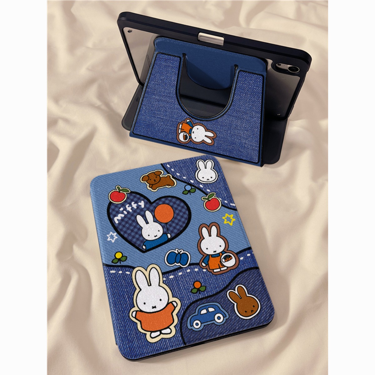 かわいいミッフィーウサギタブレットケースバルーンミッフィーウ - Fire Tablet Accessories のレビューと価格