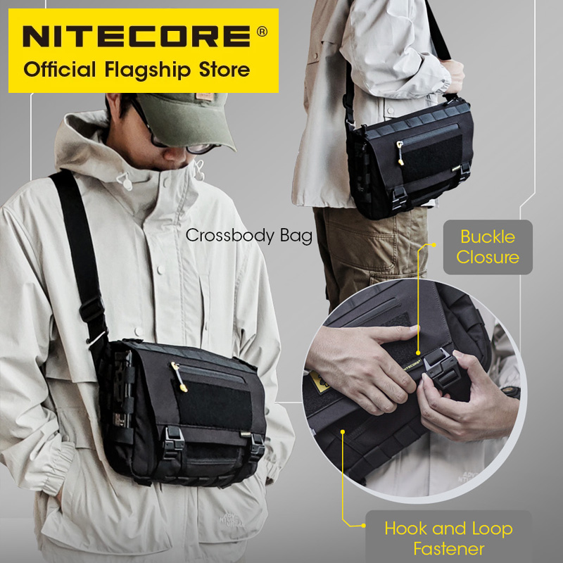 NITECORE SLB06 通勤クロスボディバッグ黒スリン - Tablet Accessories Bag のレビューと価格