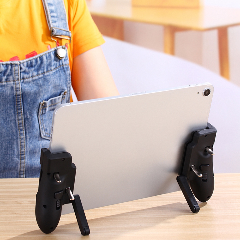 PUBGモバイルコントローラー用高品質6本指トリガーゲームパ - Fire Tablet Accessories のレビューと価格