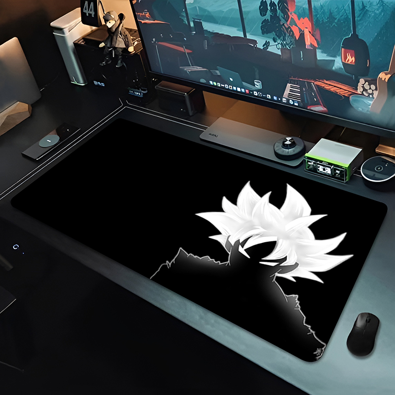 DBZ ブラックアニメマウスパッドドラゴンボール大型 PC  - Tablet With All Accessories のレビューと価格
