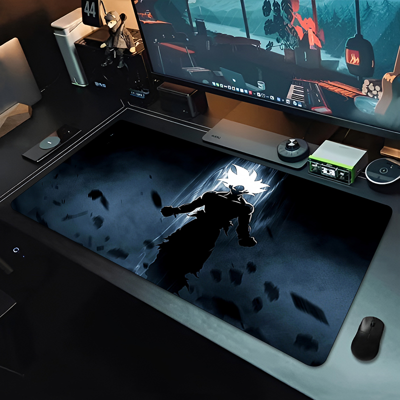 DBZ ブラックアニメマウスパッドドラゴンボール大型 PC  - Tablet With All Accessories のレビューと価格