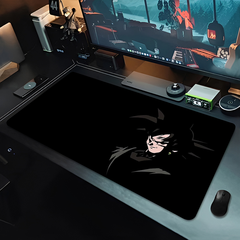 DBZ ブラックアニメマウスパッドドラゴンボール大型 PC  - Tablet With All Accessories のレビューと価格