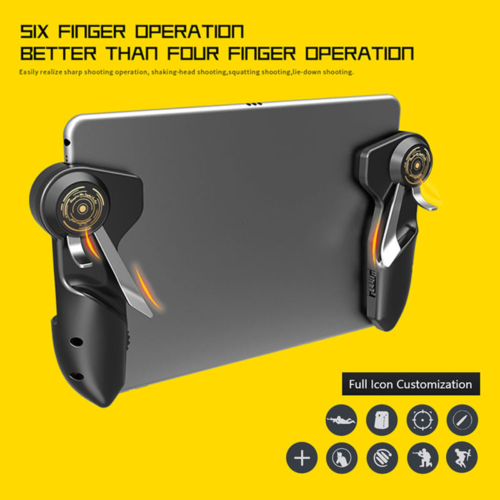 PUBG 用タブレットトリガーゲームアクセサリー金属目的キー - Fire Tablet Accessories のレビューと価格
