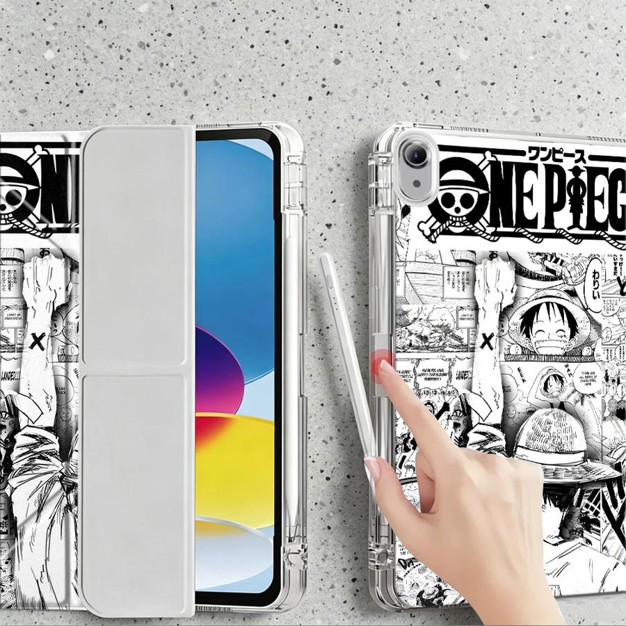 ワンピース ルフィ アニメ タブレットケース Samsung - Samsung Tablet S9 Accessories のレビューと価格
