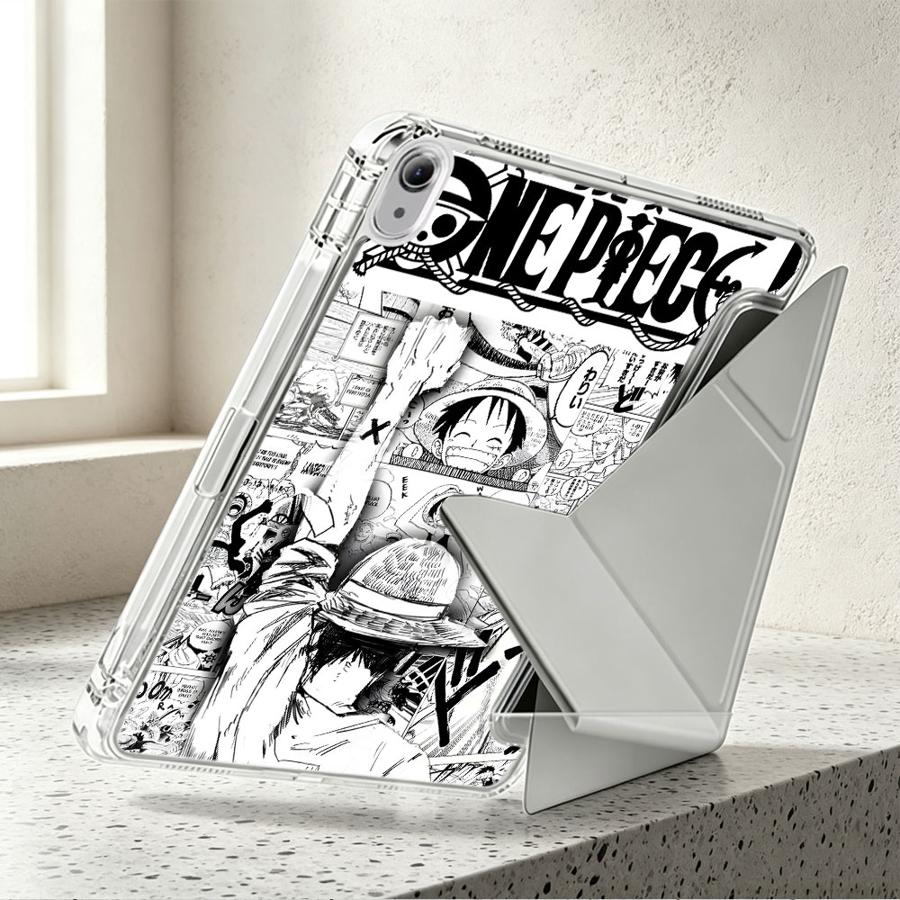 ワンピース ルフィ アニメ タブレットケース Samsung - Samsung Tablet S9 Accessories のレビューと価格