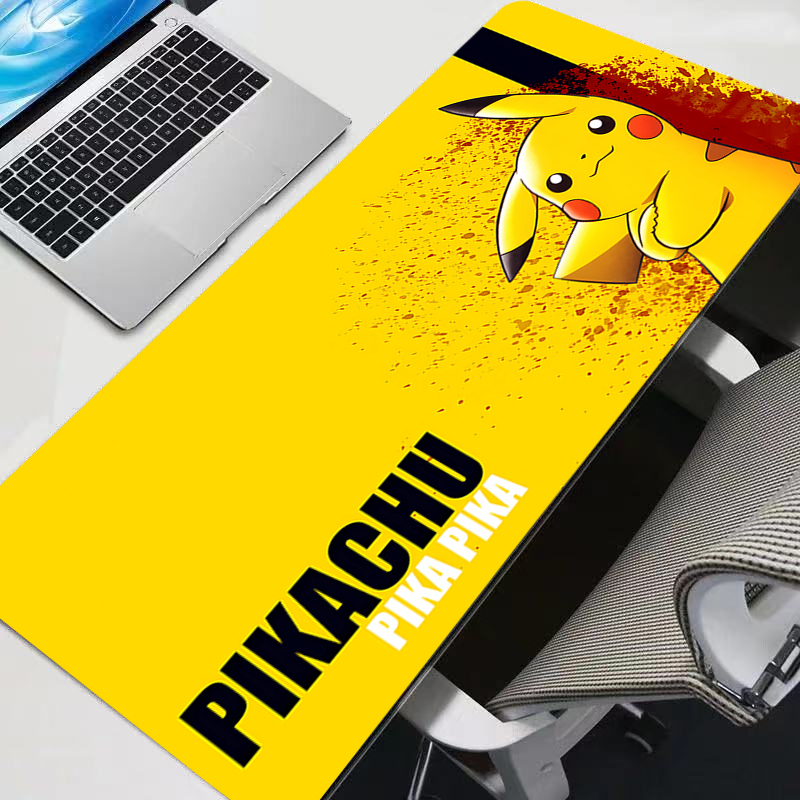マウスパッド大 P-ピカチュウゴム PC コンピュータゲーム - Tablet With All Accessories のレビューと価格