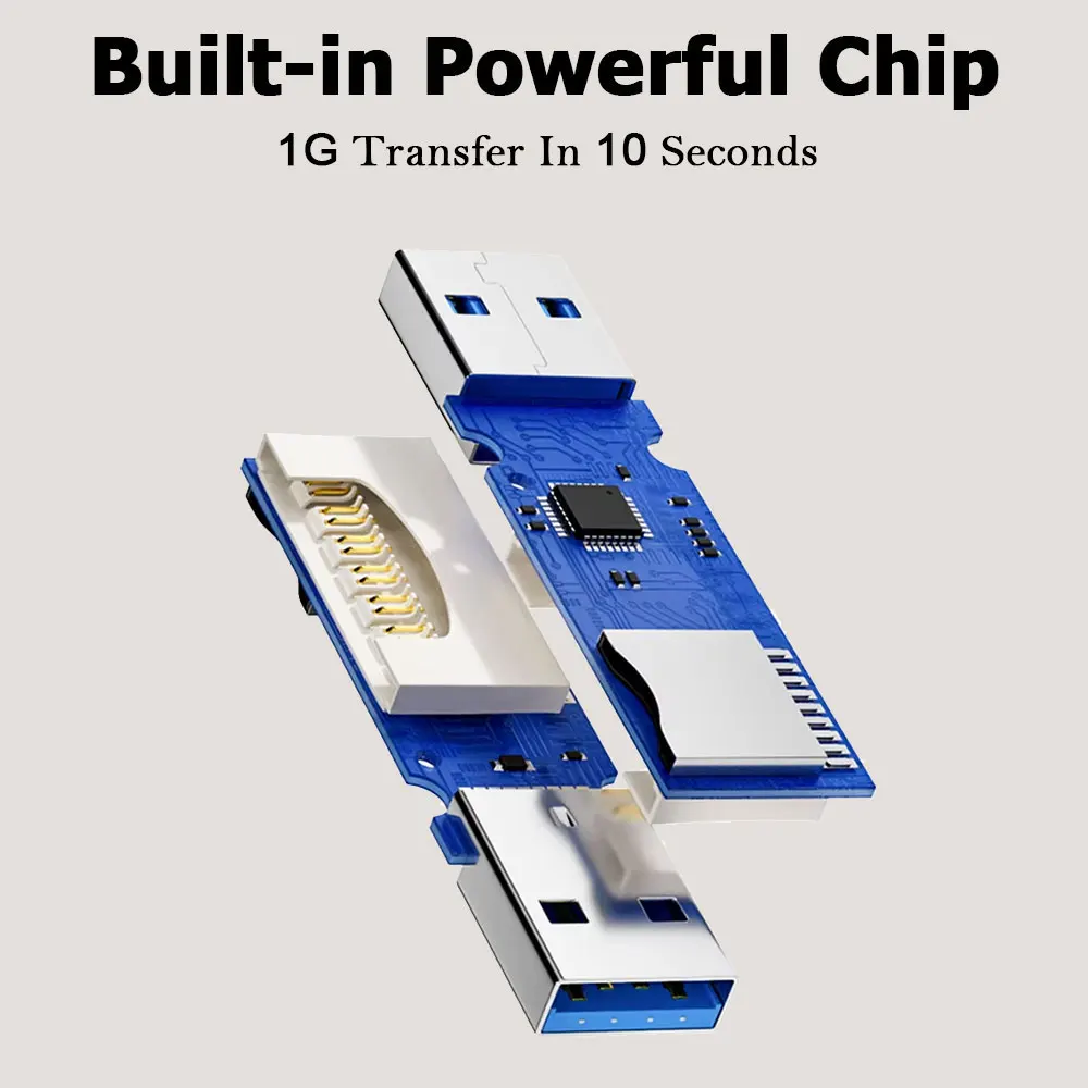 2-in-1 カードリーダー USB 3.0/2.0 高速カ - Tablet Reading Accessories のレビューと価格