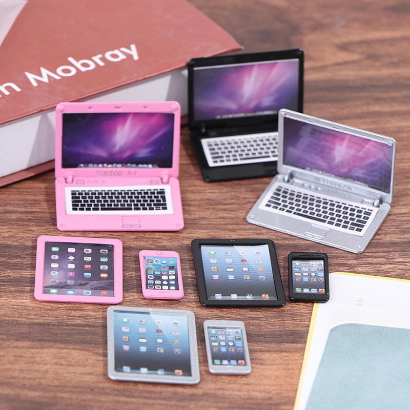 3 ピース/セットシミュレーションミニラップトップコンピュー - Tablet Accessories Set のレビューと価格