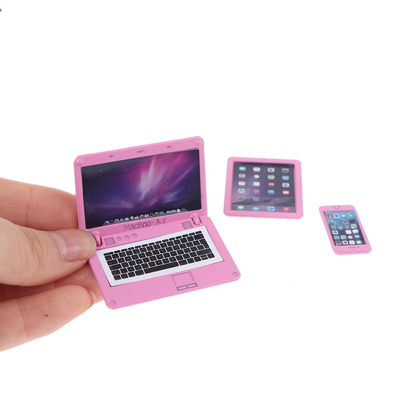 3 ピース/セットシミュレーションミニラップトップコンピュー - Tablet Accessories Set のレビューと価格