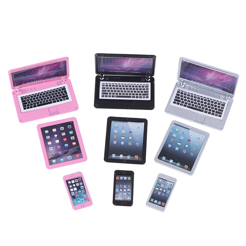 3 ピース/セットシミュレーションミニラップトップコンピュー - Tablet Accessories Set のレビューと価格