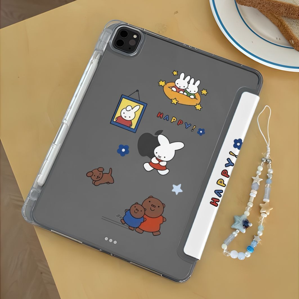 かわいいミッフィーウサギタブレットケース青と緑のチェック柄ミ - Fire Tablet Accessories のレビューと価格