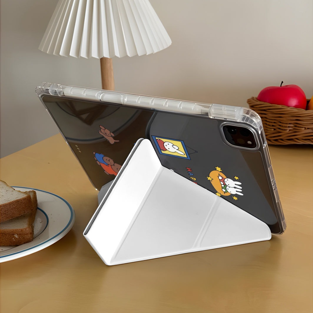 かわいいミッフィーウサギタブレットケース青と緑のチェック柄ミ - Fire Tablet Accessories のレビューと価格
