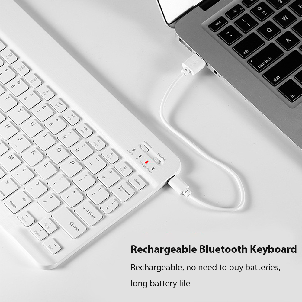 Bluetooth ワイヤレスキーボードユニバーサル携帯電話 - Tablet Pc Accessories のレビューと価格