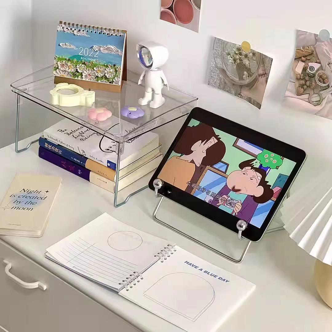 ポータブルな風型メタル製アイアン製卓上スタンド、読書や勉強に - Tablet Reading Accessories のレビューと価格