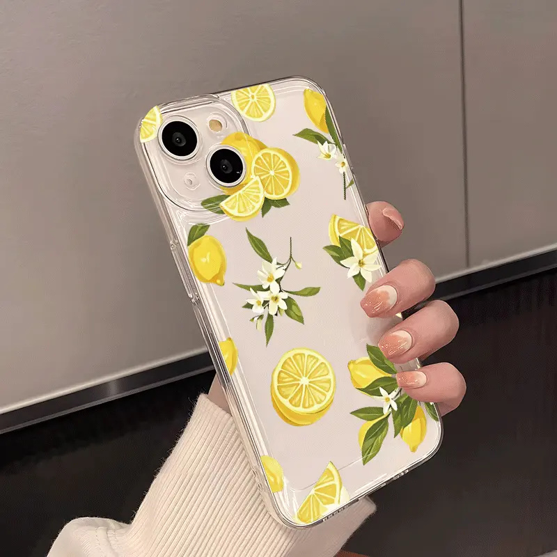 サマーフルーツレモンフラワークリアスマホケース Samsun - Samsung Galaxy A55 のレビューと価格